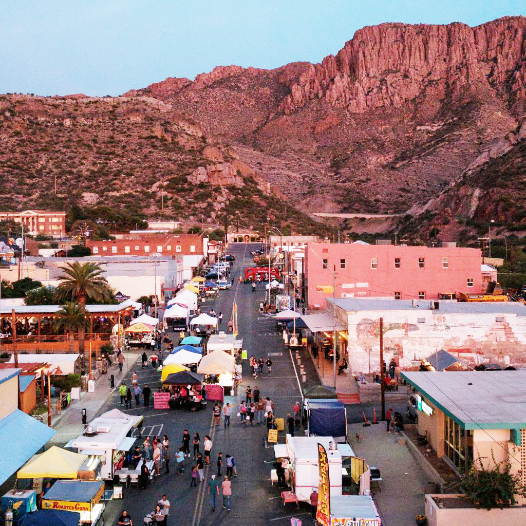 A mountain in Superior, AZ.